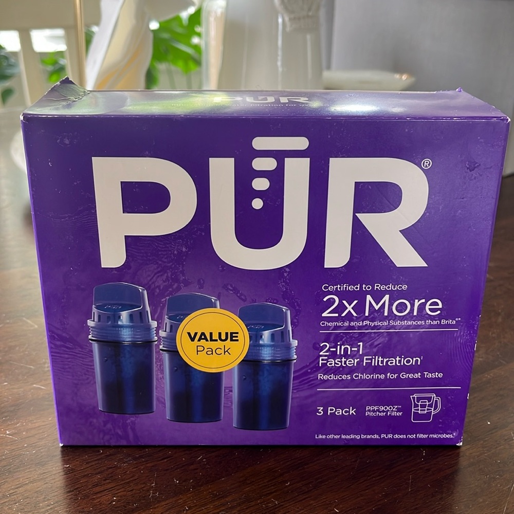 PUR filtration pack of 3